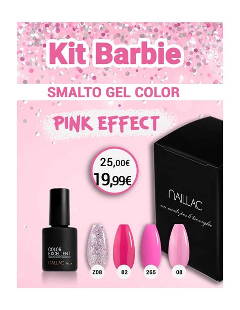 Smalto Semipermanente Barbie: smalto gel colorato